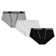Joe Boxer Women’s Cotton Blend Girl Short Panties, 3-Pack, Sizes S-XL